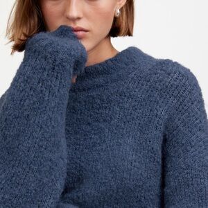 Madewell Boucle Knit Oversized Sweater